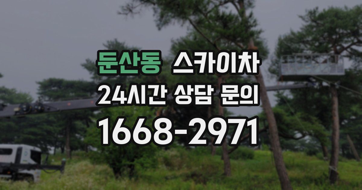 둔산동 스카이차