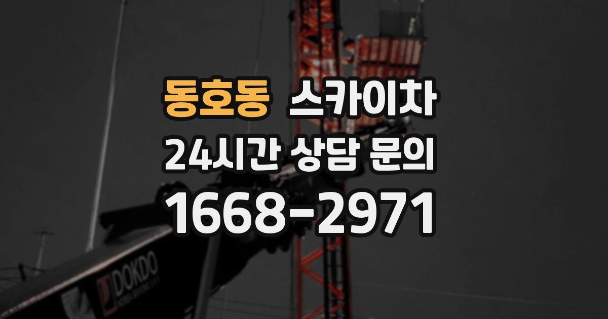 동호동 스카이차