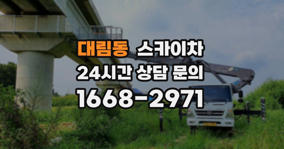 대림동 스카이차