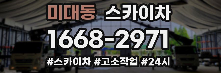 미대동 스카이차