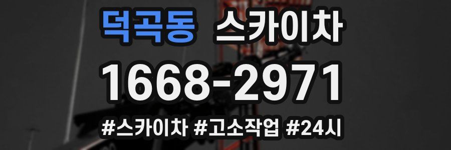 덕곡동 스카이차