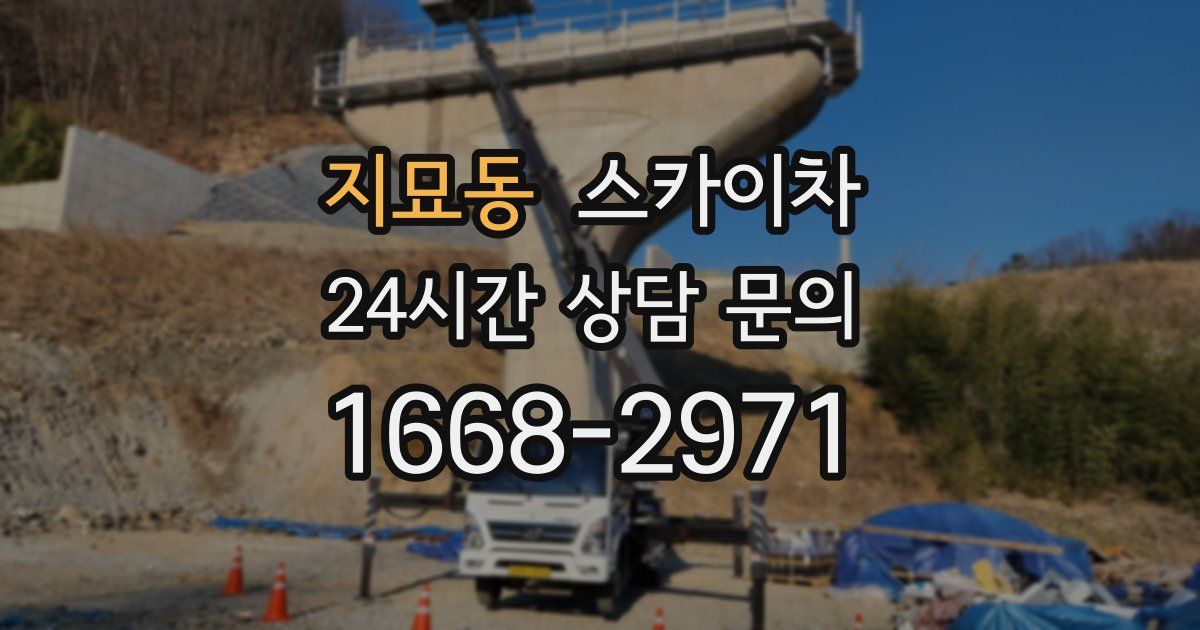 지묘동 스카이차