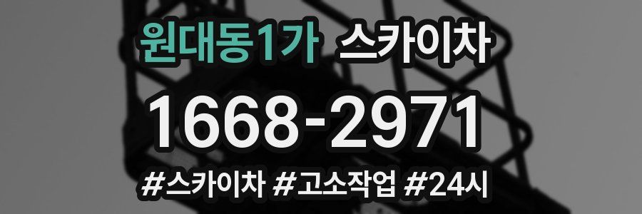 원대동1가 스카이차