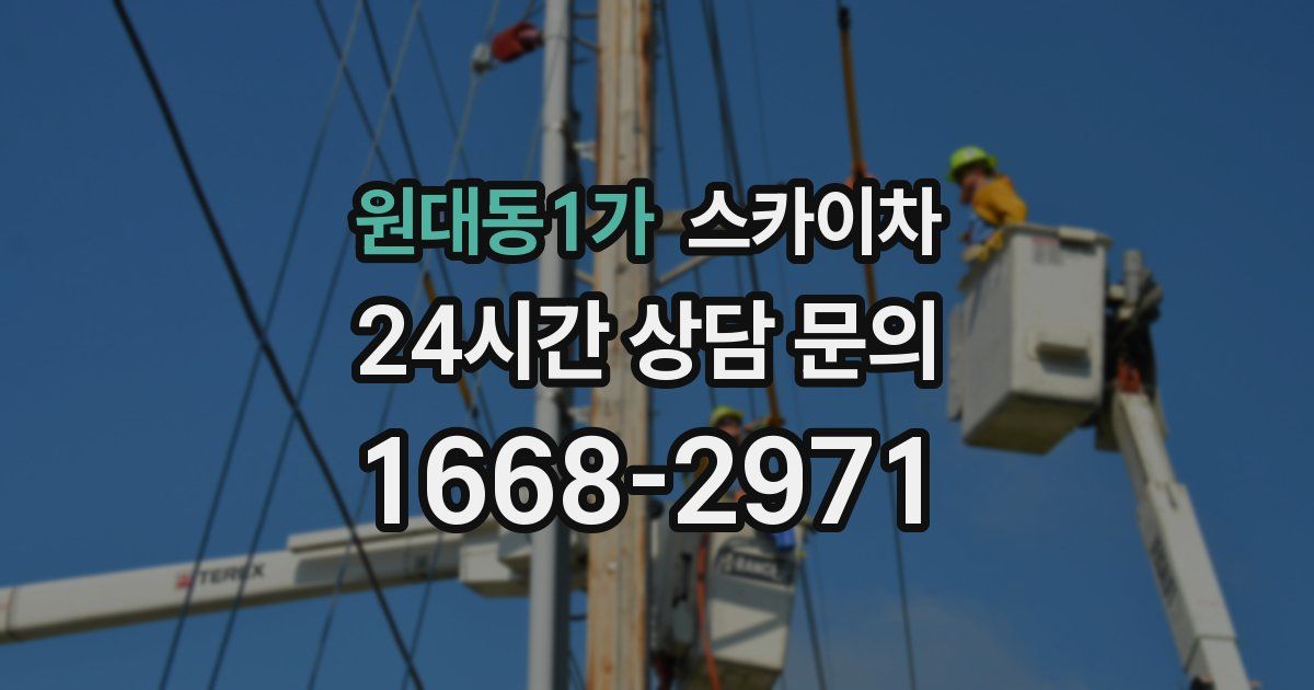 원대동1가 스카이차