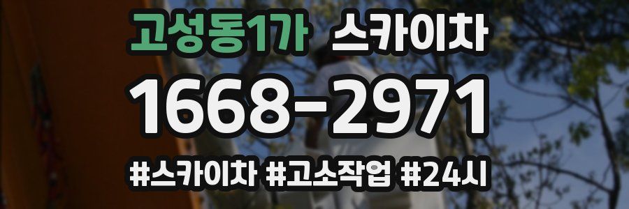 고성동1가 스카이차