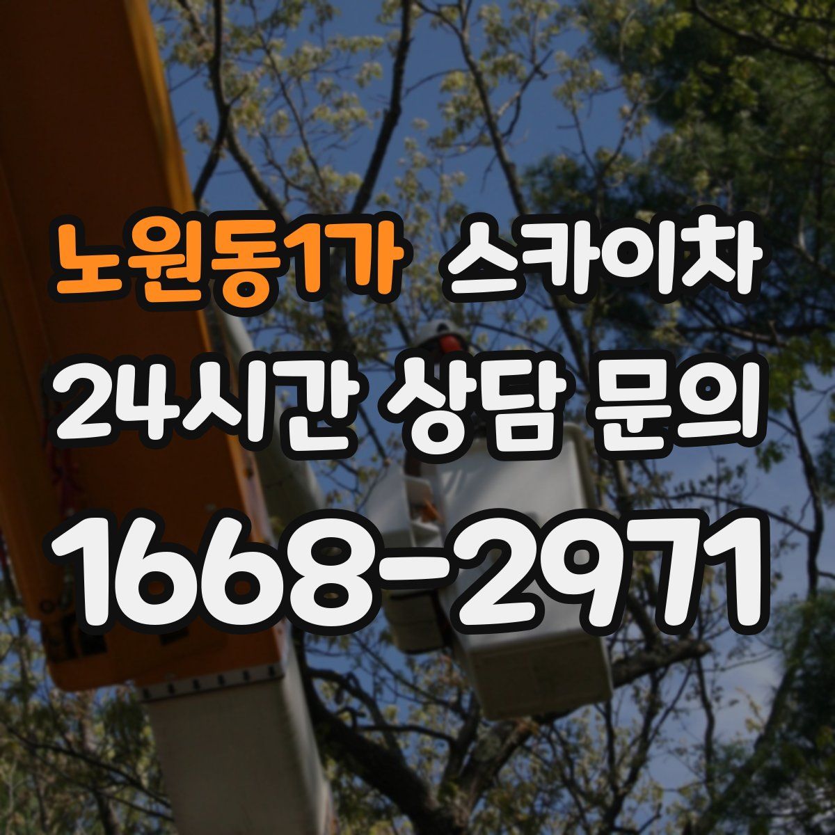 노원동1가 스카이차