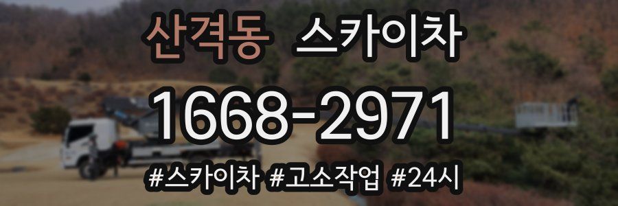 산격동 스카이차