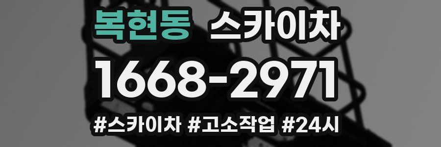 복현동 스카이차