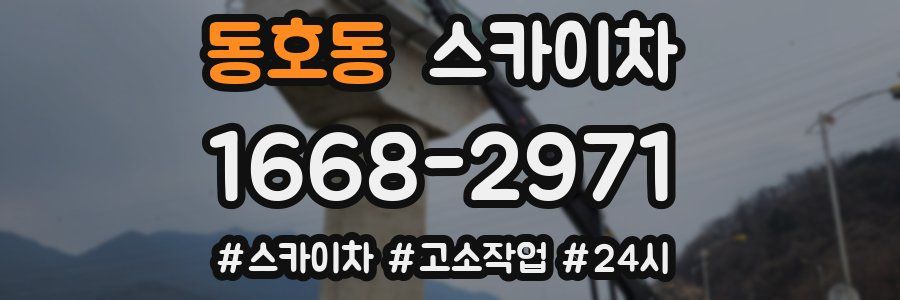 동호동 스카이차