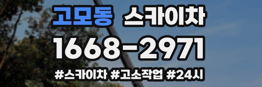 고모동 스카이차