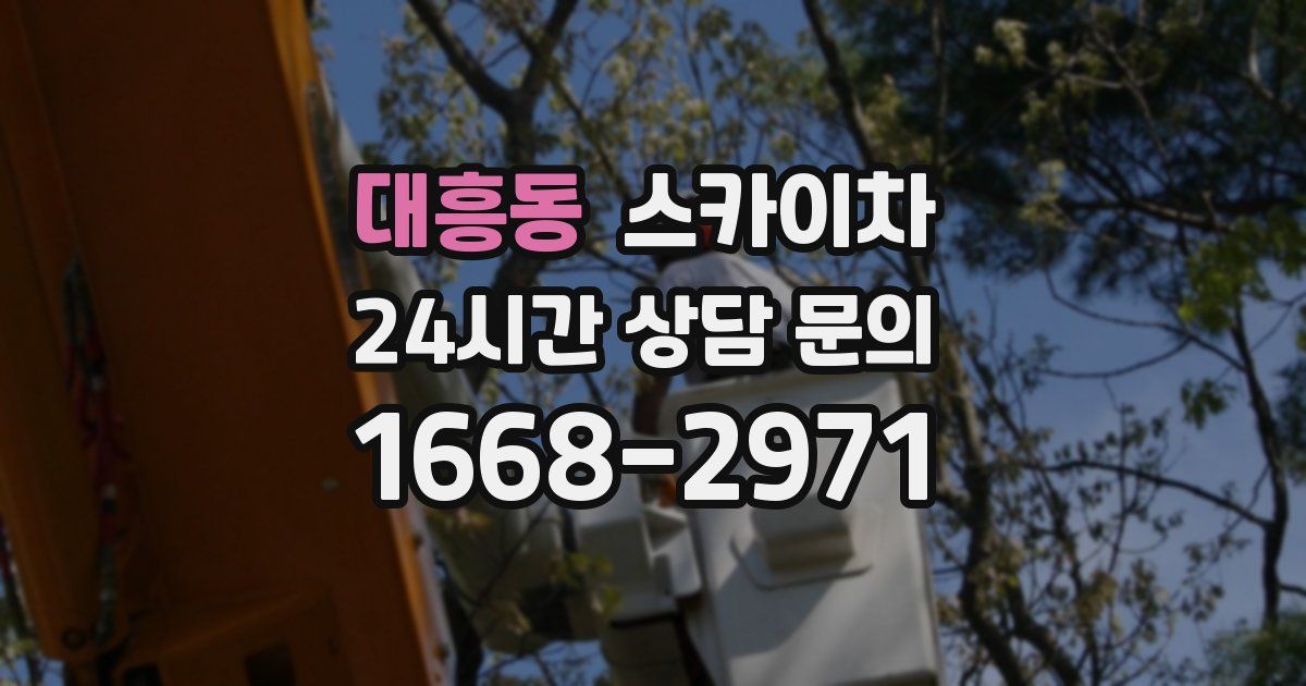 대흥동 스카이차