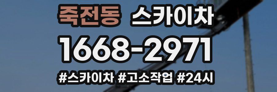 죽전동 스카이차