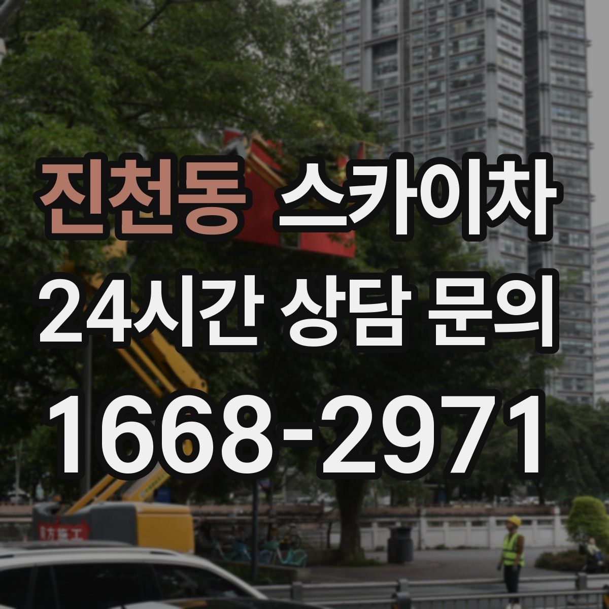 진천동 스카이차