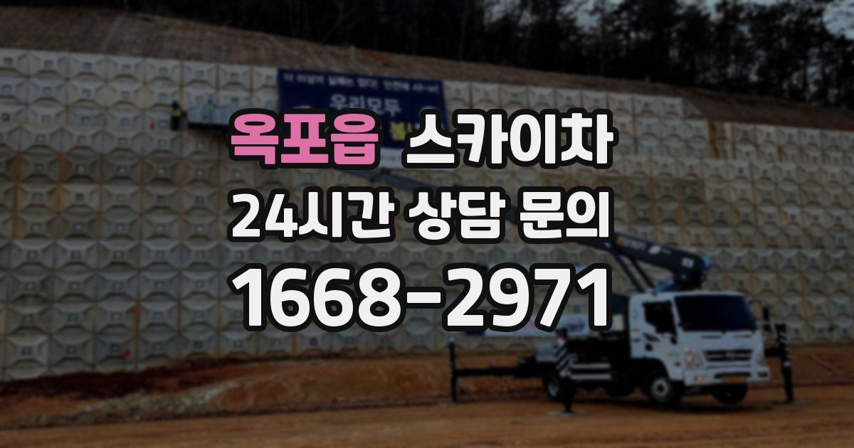 옥포읍 스카이차