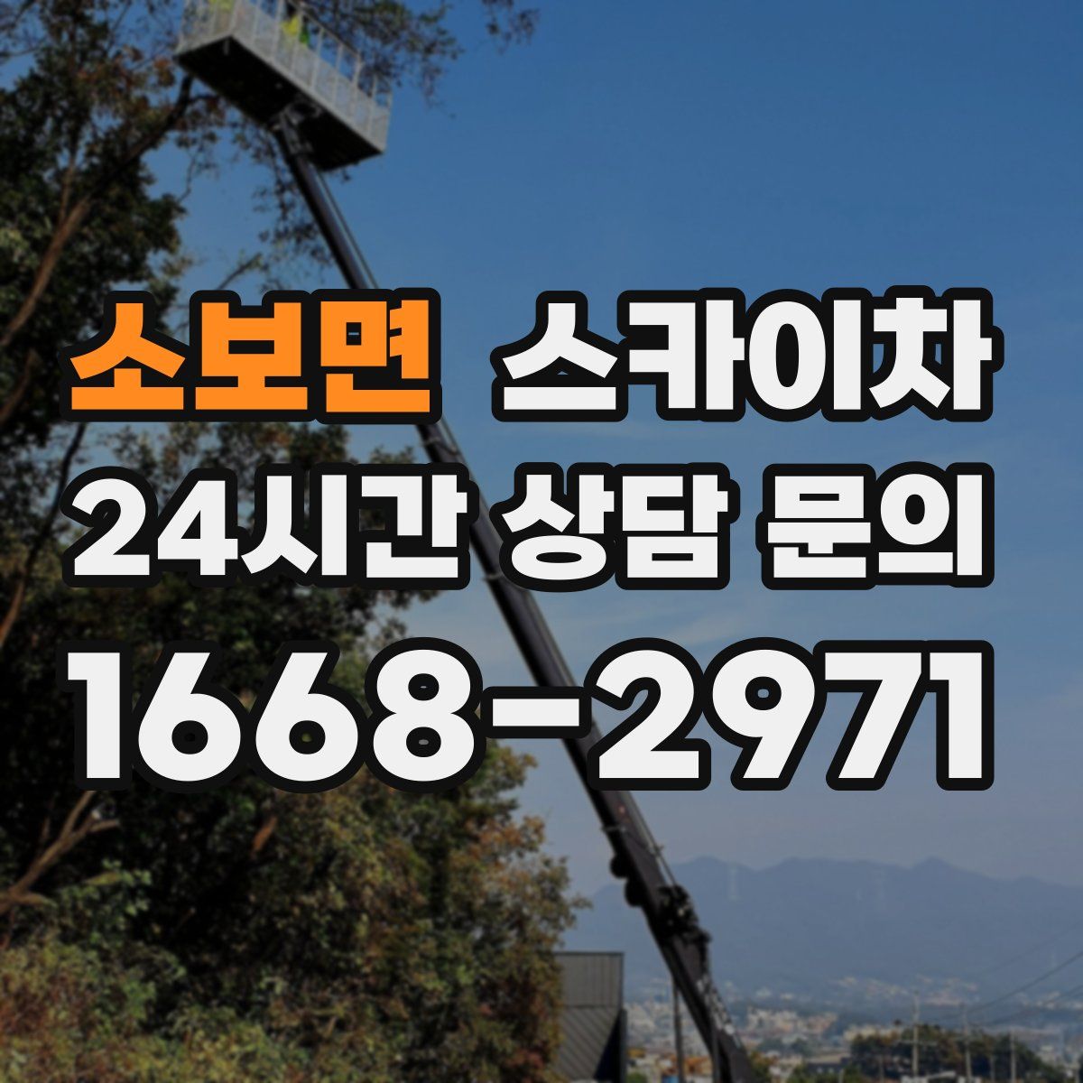 소보면 스카이차