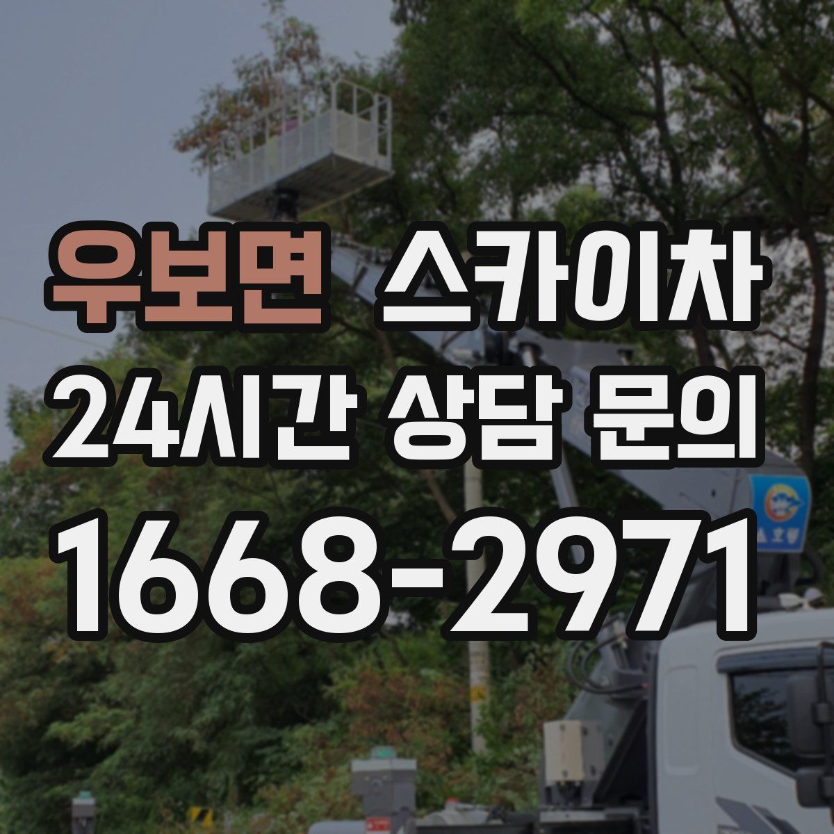 우보면 스카이차