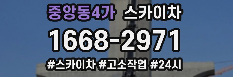 중앙동4가 스카이차