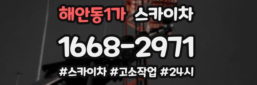 해안동1가 스카이차