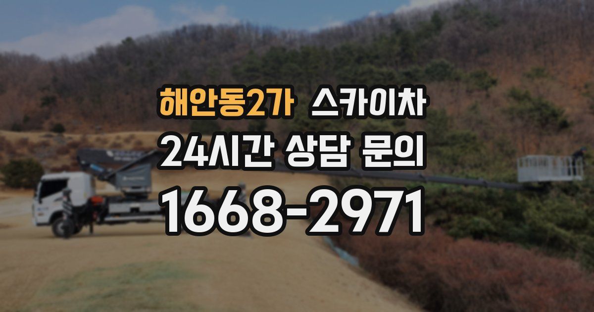 해안동2가 스카이차