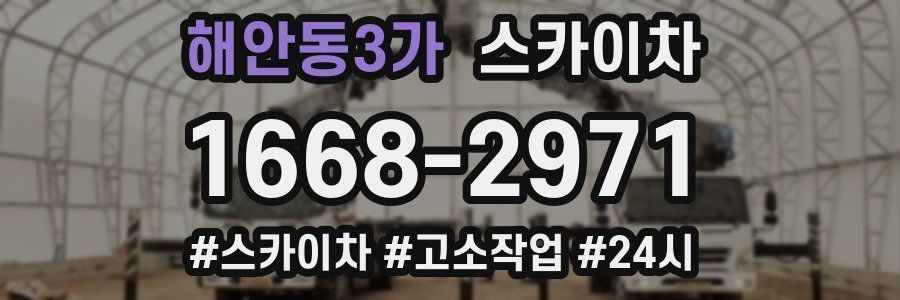 해안동3가 스카이차