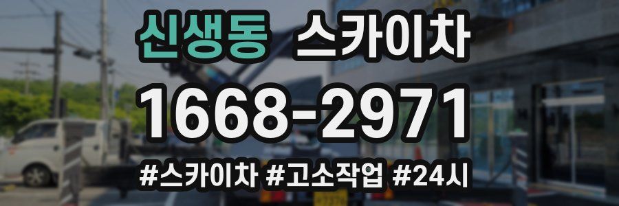 신생동 스카이차