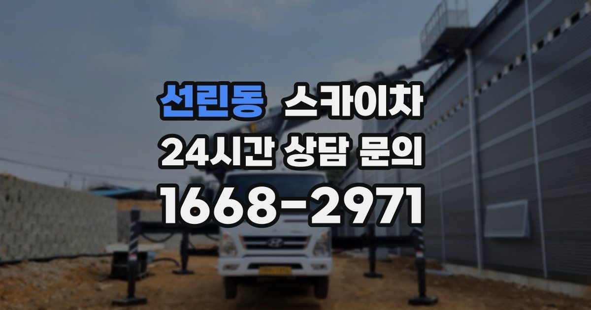 선린동 스카이차