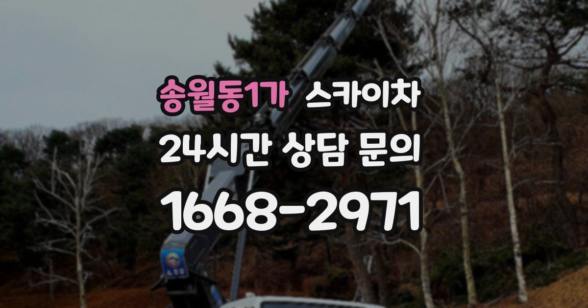 송월동1가 스카이차