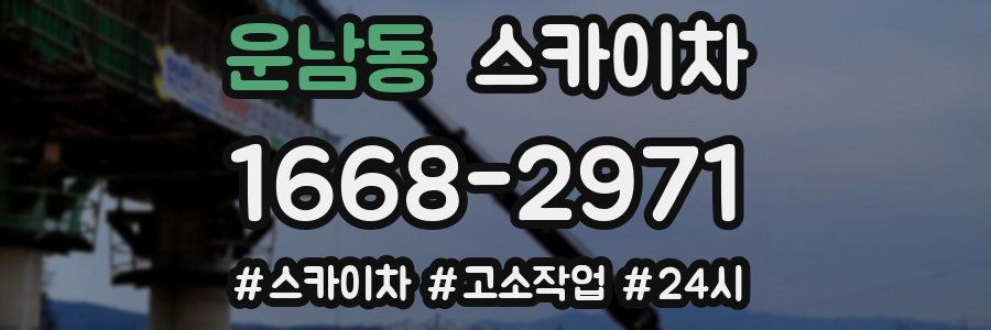 운남동 스카이차