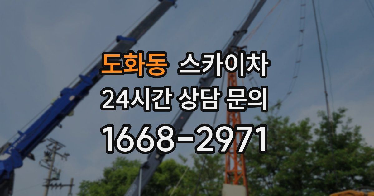 도화동 스카이차