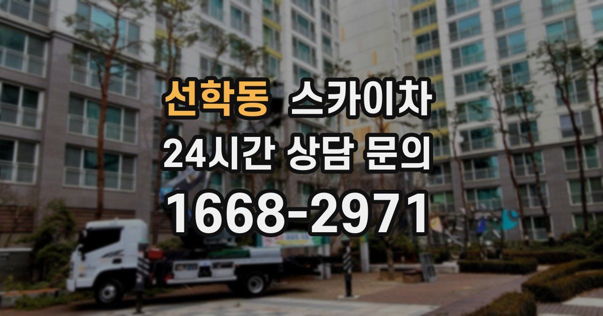 선학동 스카이차