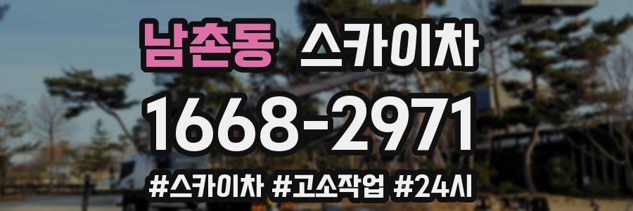 남촌동 스카이차