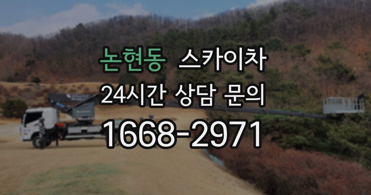 논현동 스카이차