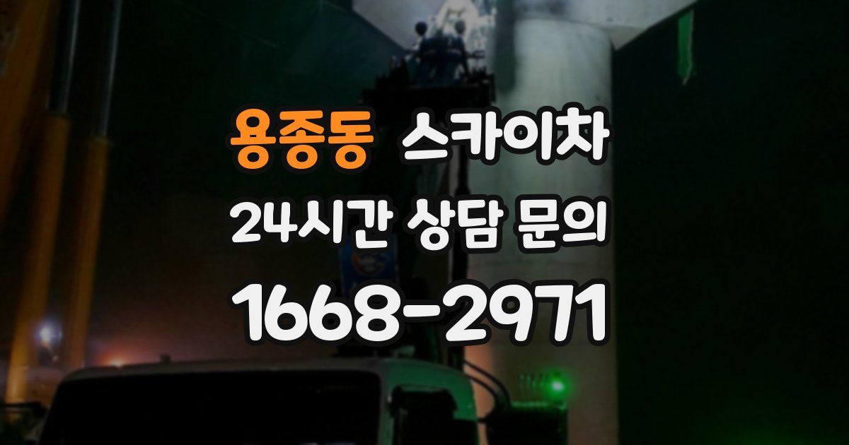 용종동 스카이차