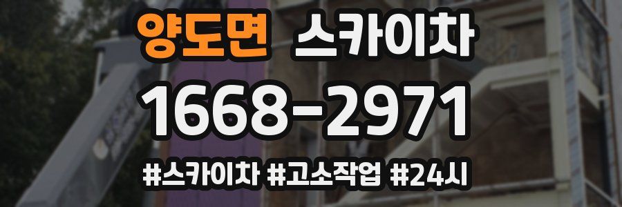 양도면 스카이차