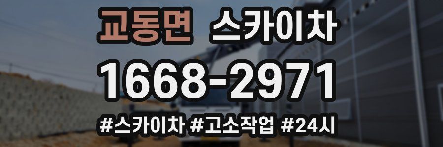 교동면 스카이차