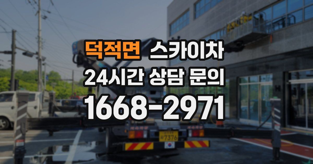 덕적면 스카이차