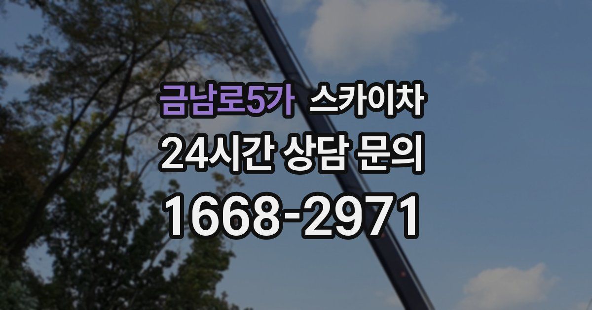 금남로5가 스카이차