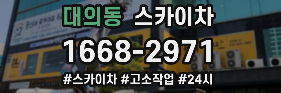 대의동 스카이차