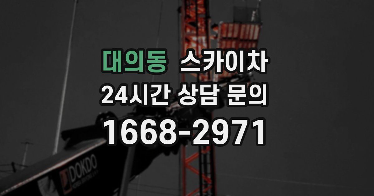 대의동 스카이차