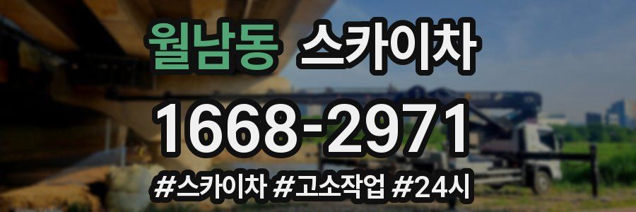 월남동 스카이차