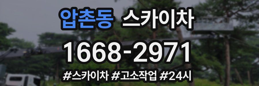 압촌동 스카이차