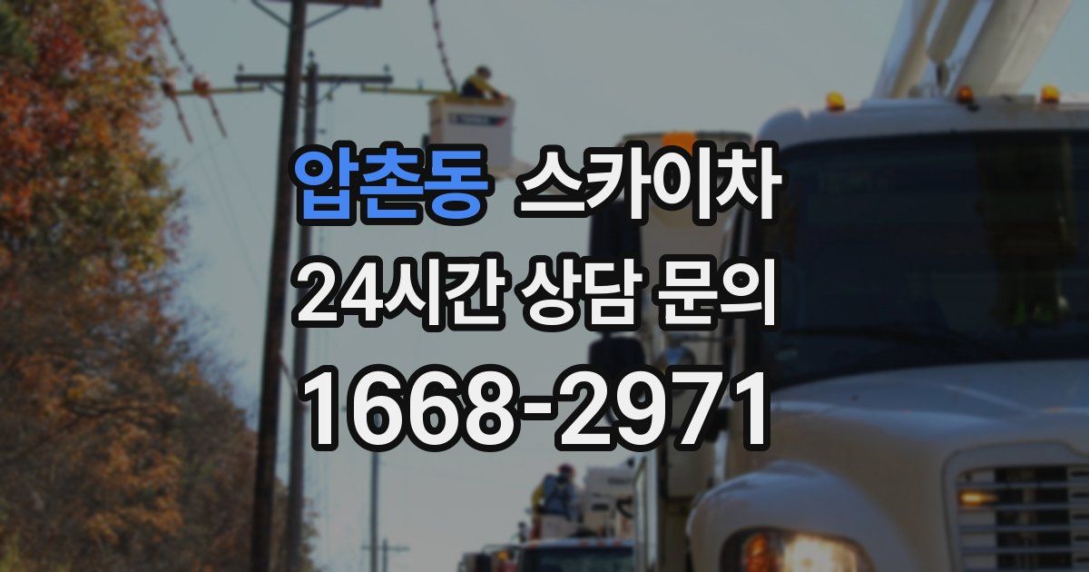 압촌동 스카이차