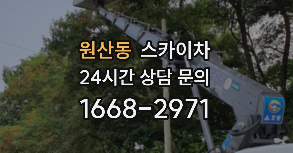 원산동 스카이차