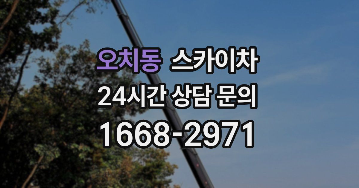 오치동 스카이차