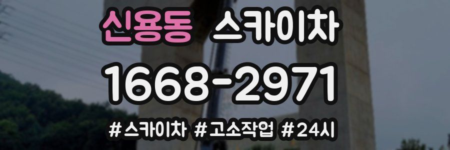 신용동 스카이차