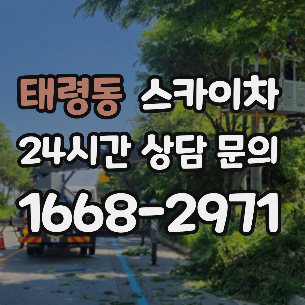 태령동 스카이차