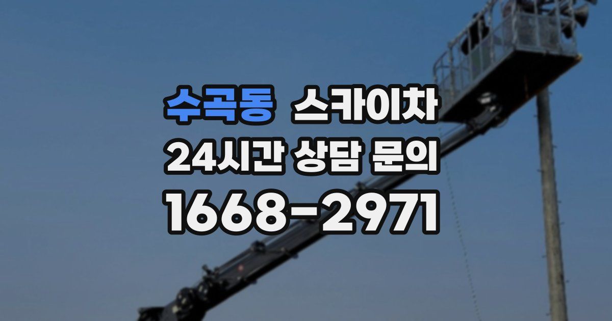 수곡동 스카이차