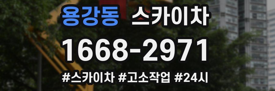 용강동 스카이차