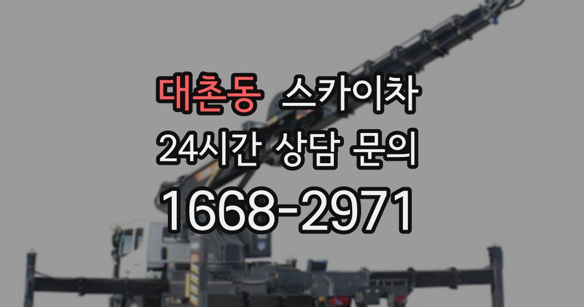 대촌동 스카이차