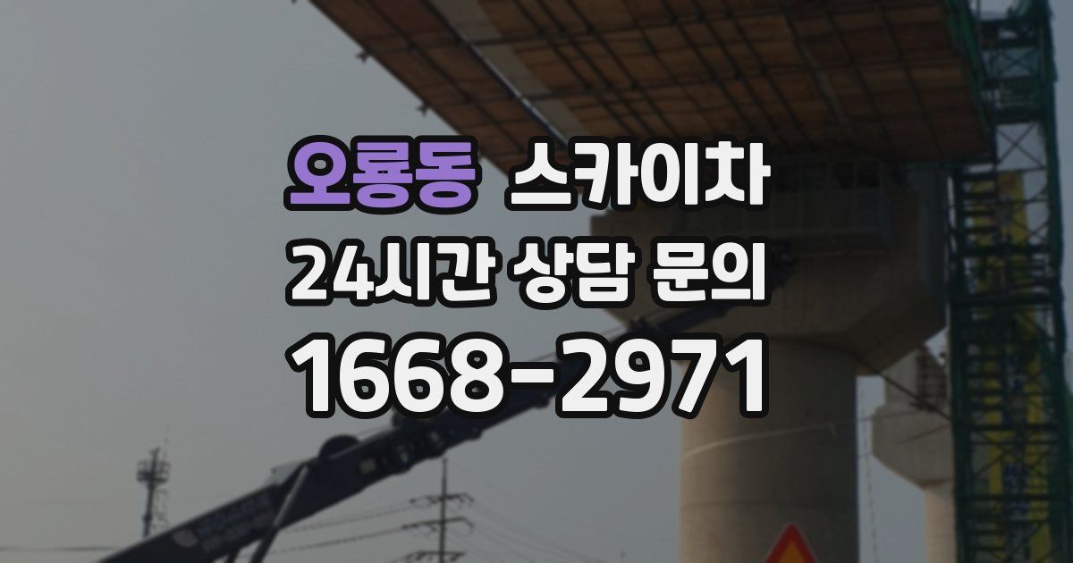 오룡동 스카이차